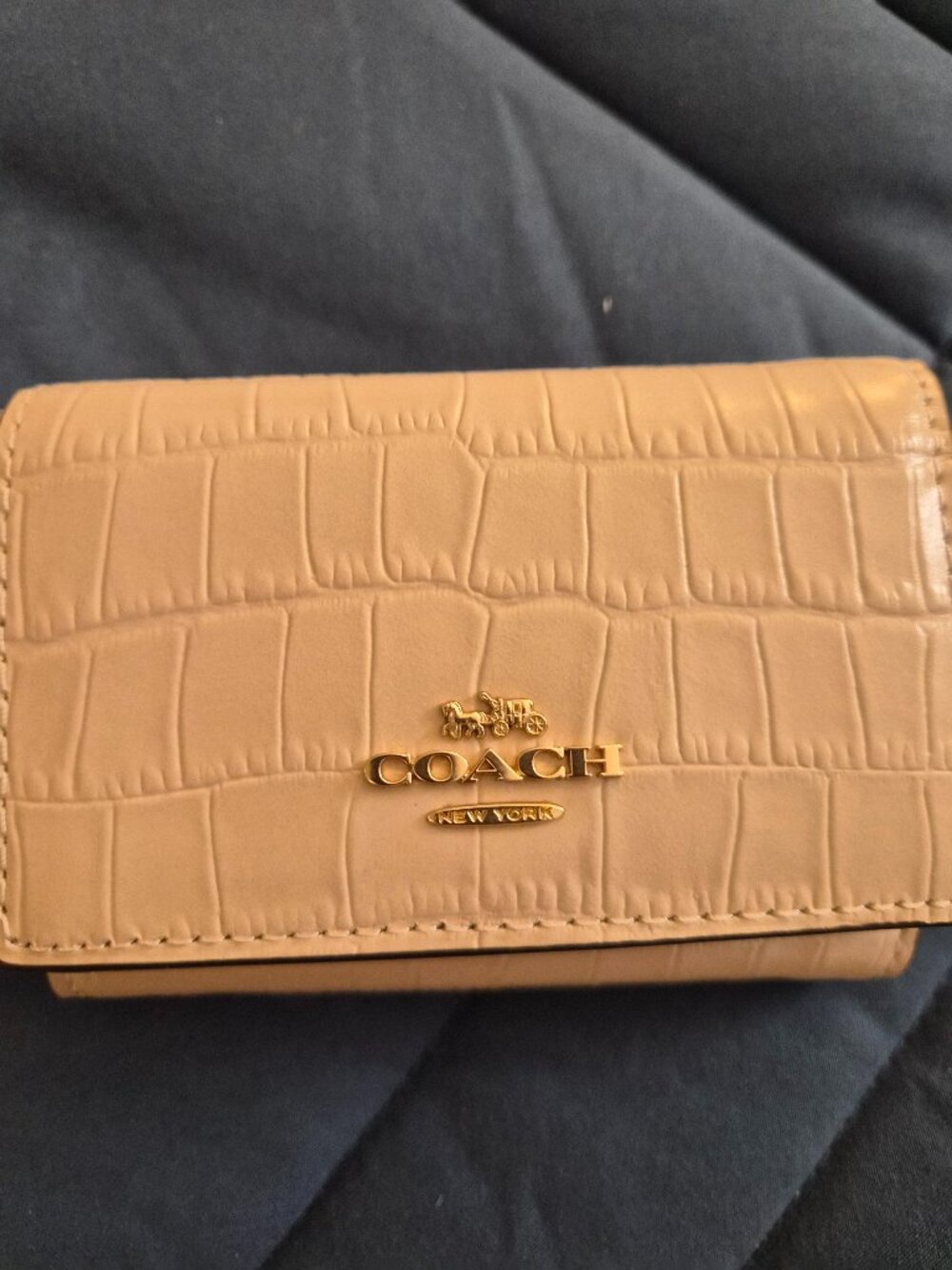 Coach Leather MCR Wallet